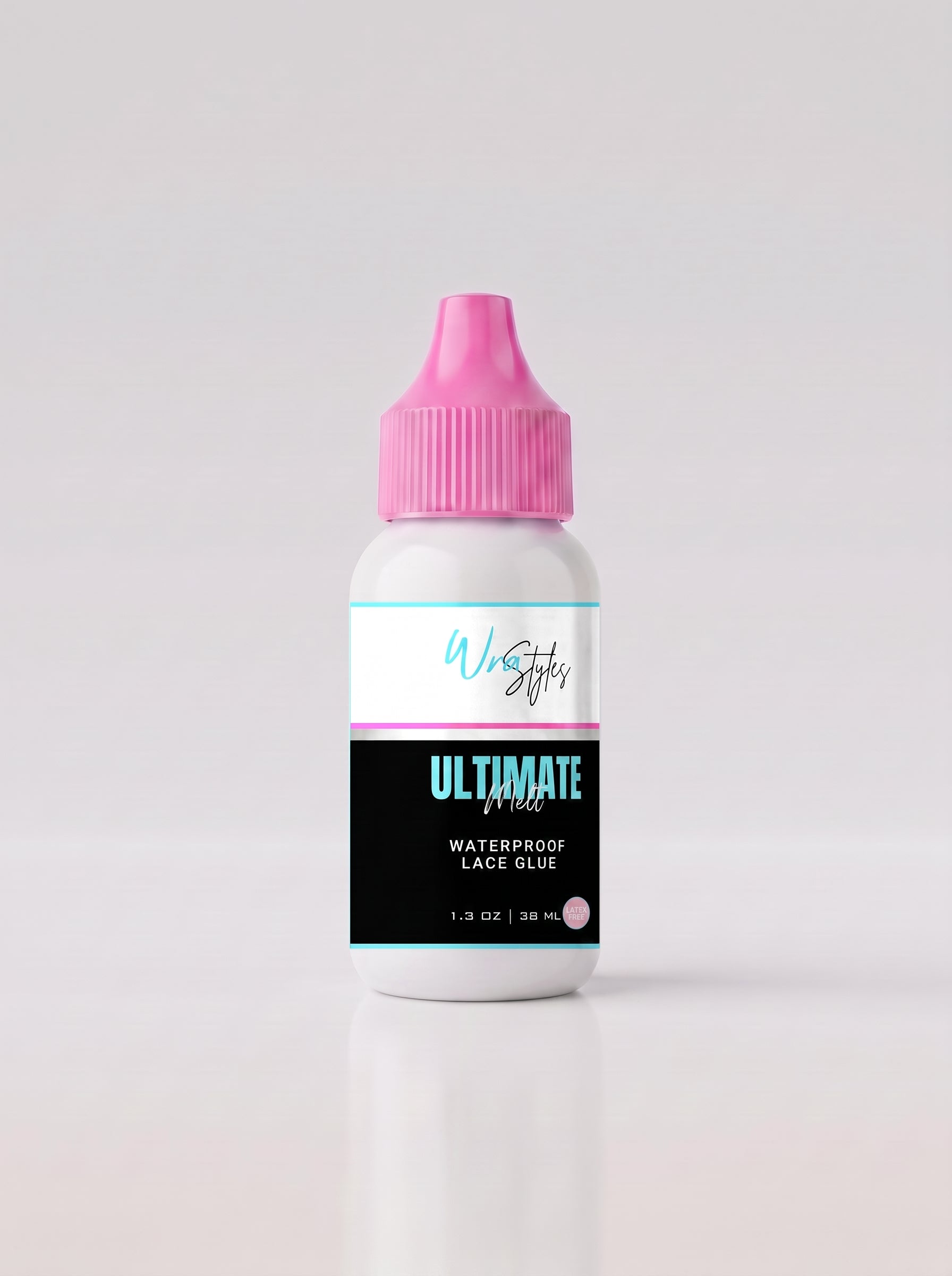 Wrastyles Ultimate Melt Waterproof Lace Glue - the original, pink cap